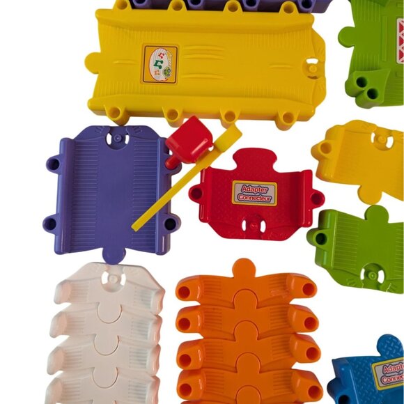 Vtech Go Go Smart Wheels Tut Tut Bolides Replacement Track Parts Lot of 44 - Picture 3 of 12